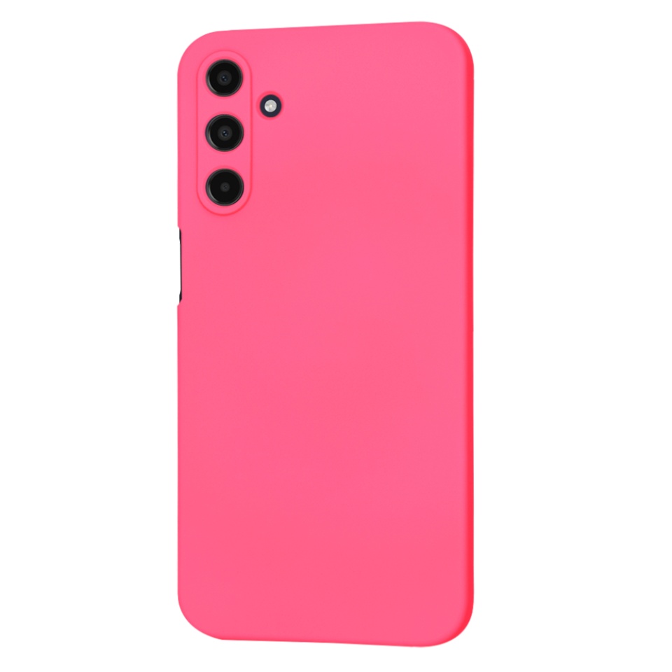 Husa pentru Samsung Galaxy A15 4G din Silicon Catifelat, Protectie Premium, Skyddar SoftElegance Magsafe - Fucsia - 1 | YEO