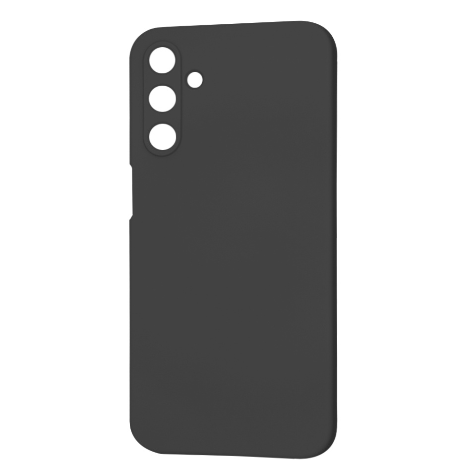Husa pentru Samsung Galaxy A15 4G / Galaxy A15 5G din Silicon Catifelat, Protectie Premium, Skyddar SoftElegance - Negru - 1 | YEO