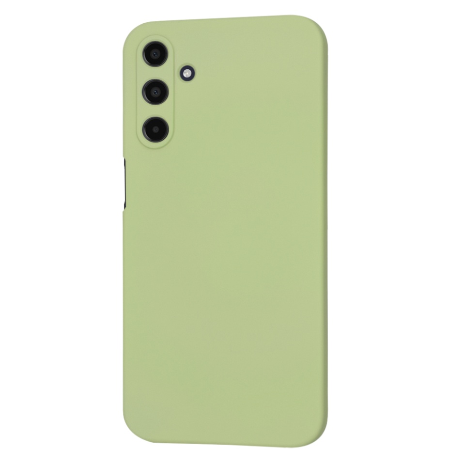 Husa pentru Samsung Galaxy A15 4G / Galaxy A15 5G din Silicon Catifelat, Protectie Premium, Skyddar SoftElegance - Verde - 3 | YEO