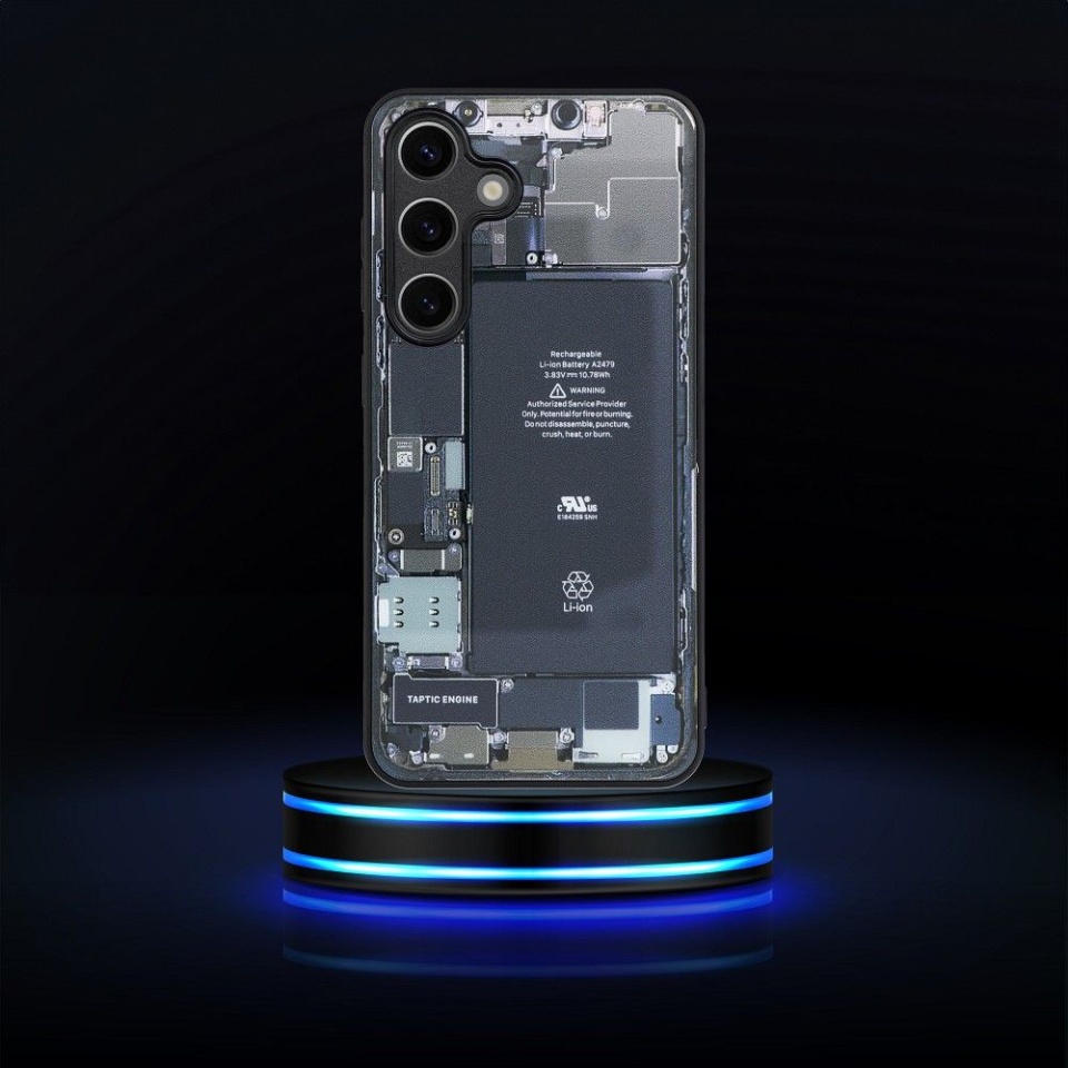 Husa pentru Samsung Galaxy A15 , Rezistenta la Socuri, SKDR TechMatrix - Negru - 2 | YEO