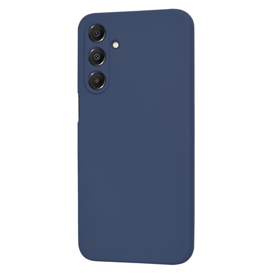 Husa pentru Samsung Galaxy A16 4G / Galaxy A16 5G din Silicon Catifelat, Protectie Premium, Skyddar SoftElegance Magsafe - Bleumarin - 1 | YEO