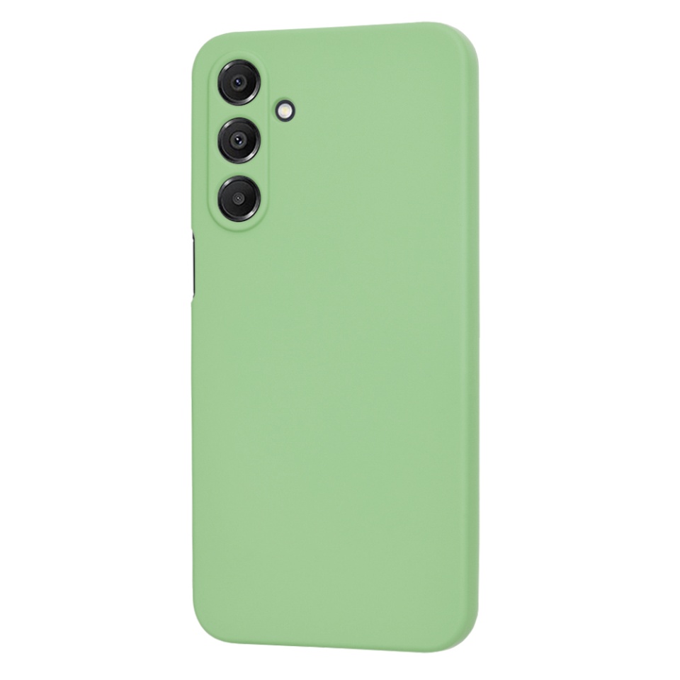 Husa pentru Samsung Galaxy A16 4G / Galaxy A16 5G din Silicon Catifelat, Protectie Premium, Skyddar SoftElegance Magsafe - Verde deschis - 1 | YEO