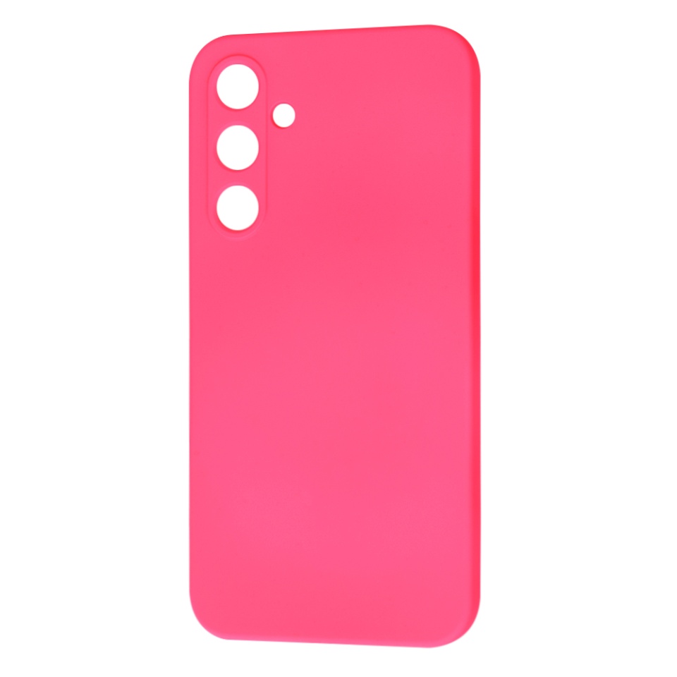Husa pentru Samsung Galaxy A35 5G din Silicon Catifelat, Protectie Premium, Skyddar SoftElegance Magsafe - Fucsia - 2 | YEO