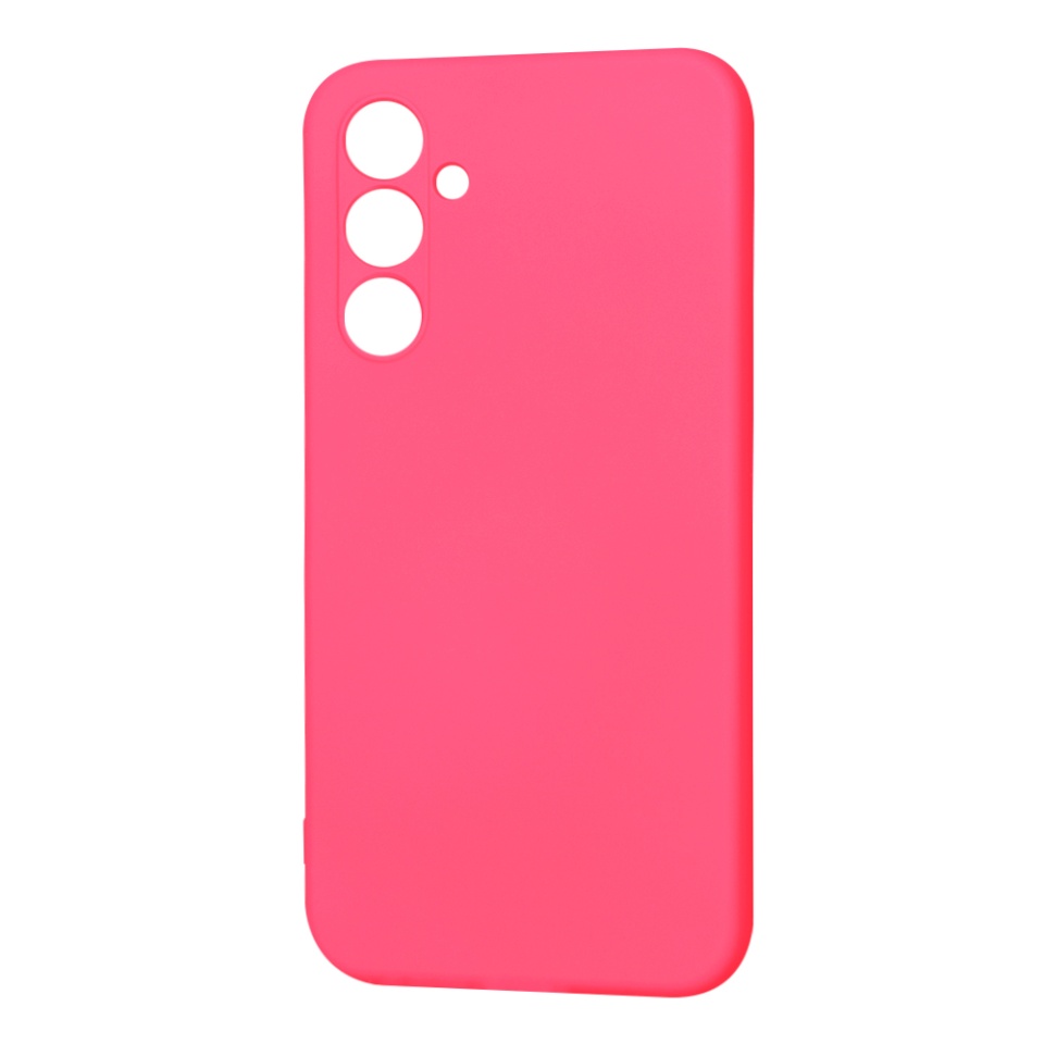 Husa pentru Samsung Galaxy A54 din Silicon Catifelat, Protectie Premium, Skyddar SoftElegance - Fucsia - 1 | YEO