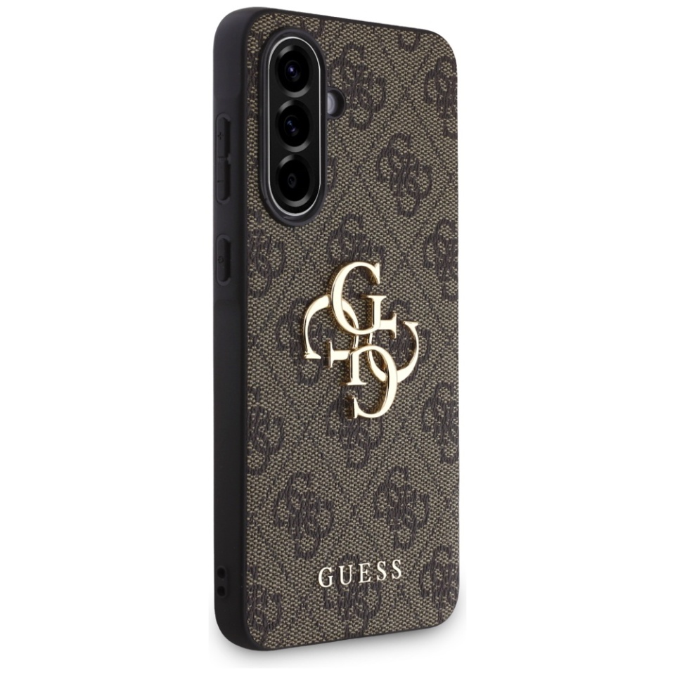 Husa pentru Samsung Galaxy A56 5G, Guess, Hardcase Big Logo, Maro - 1 | YEO