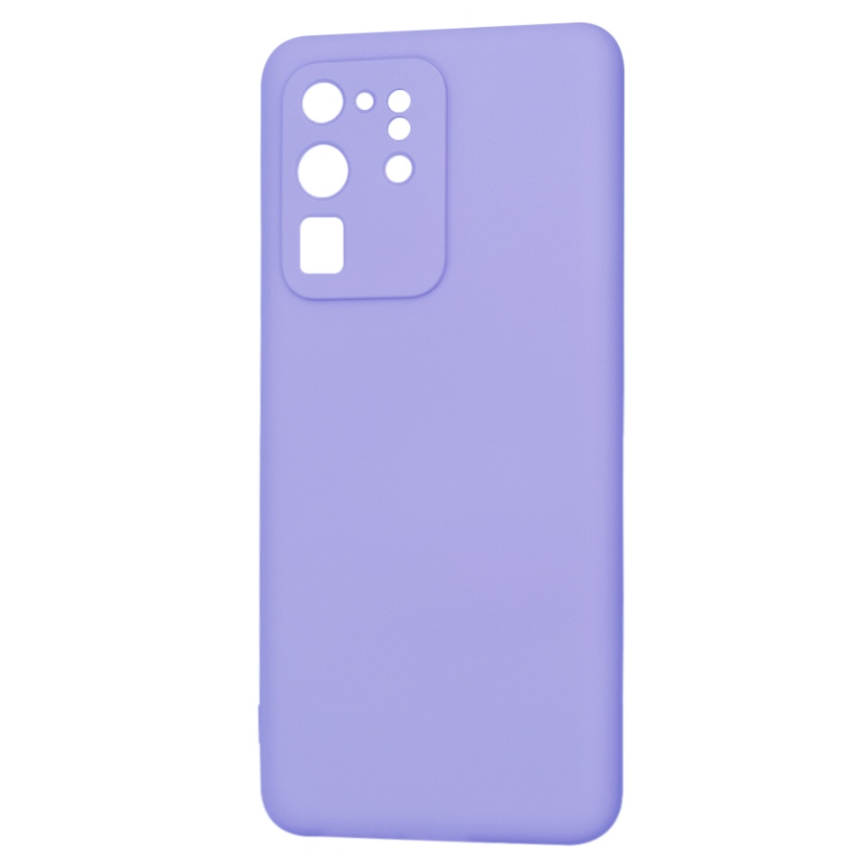 Husa pentru Samsung Galaxy S20 Ultra 5G / Galaxy S20 Ultra din Silicon Catifelat, Protectie Premium, Skyddar SoftElegance - Violet - 1 | YEO