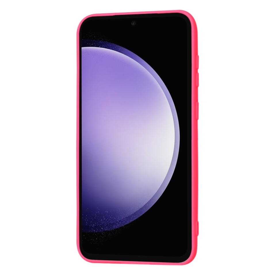 Husa pentru Samsung Galaxy S23 FE din Silicon Catifelat, Protectie Premium, Skyddar SoftElegance MagSafe - Fucsia - 1 | YEO