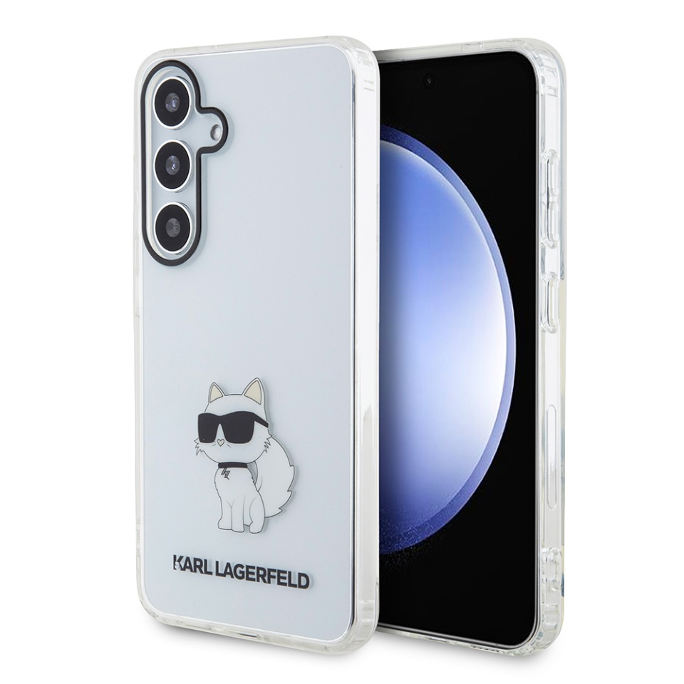 Husa pentru Samsung Galaxy S24 Plus IML Luxury, Karl Lagerfeld - Transparenta