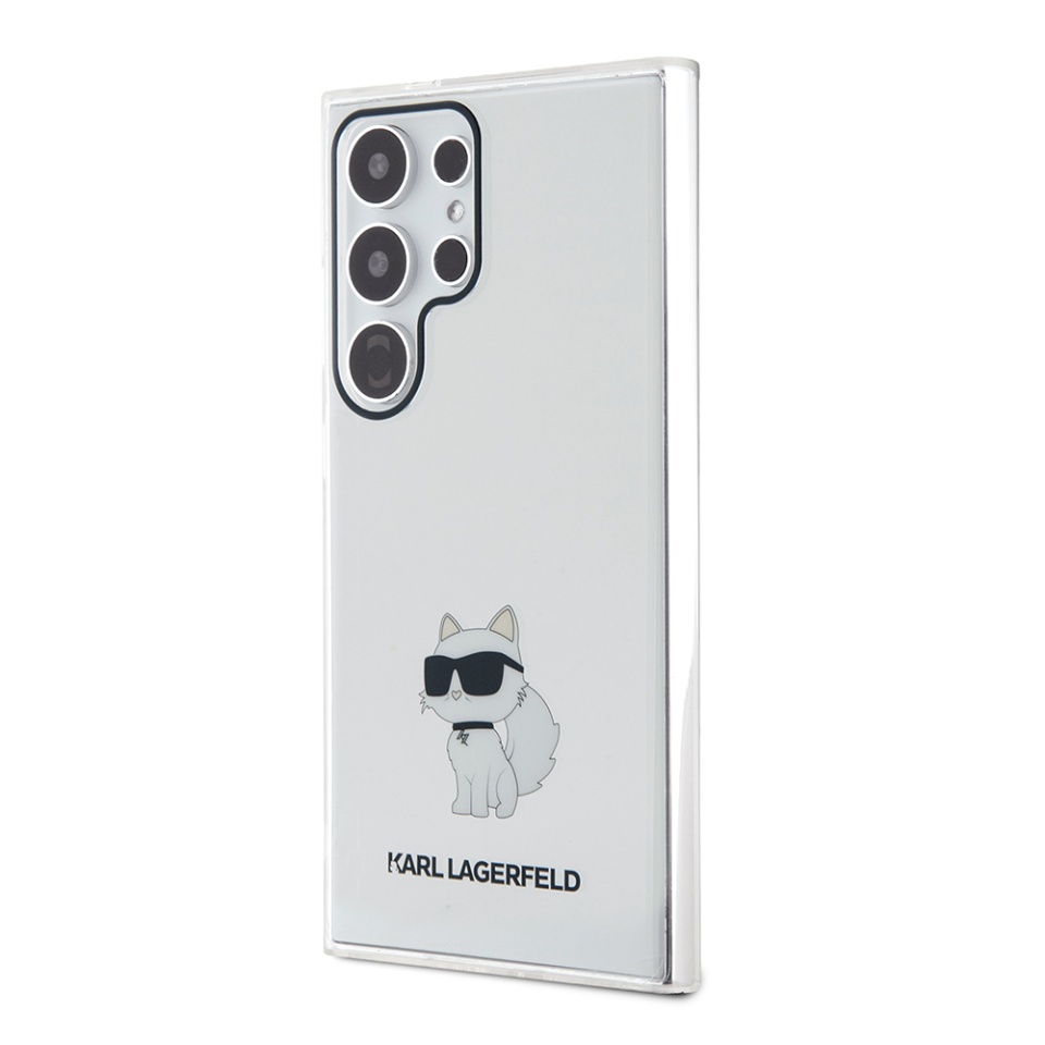 Husa pentru Samsung Galaxy S24 Ultra IML Luxury, Karl Lagerfeld - Transparenta - 3 | YEO