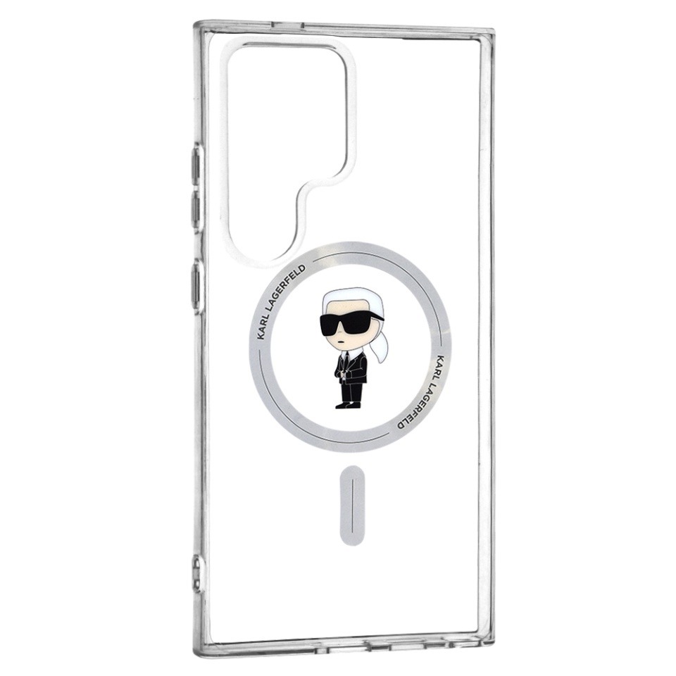 Husa pentru Samsung Galaxy S24 Ultra, Karl Lagerfeld, IML MagSafe, Transparenta - 1 | YEO