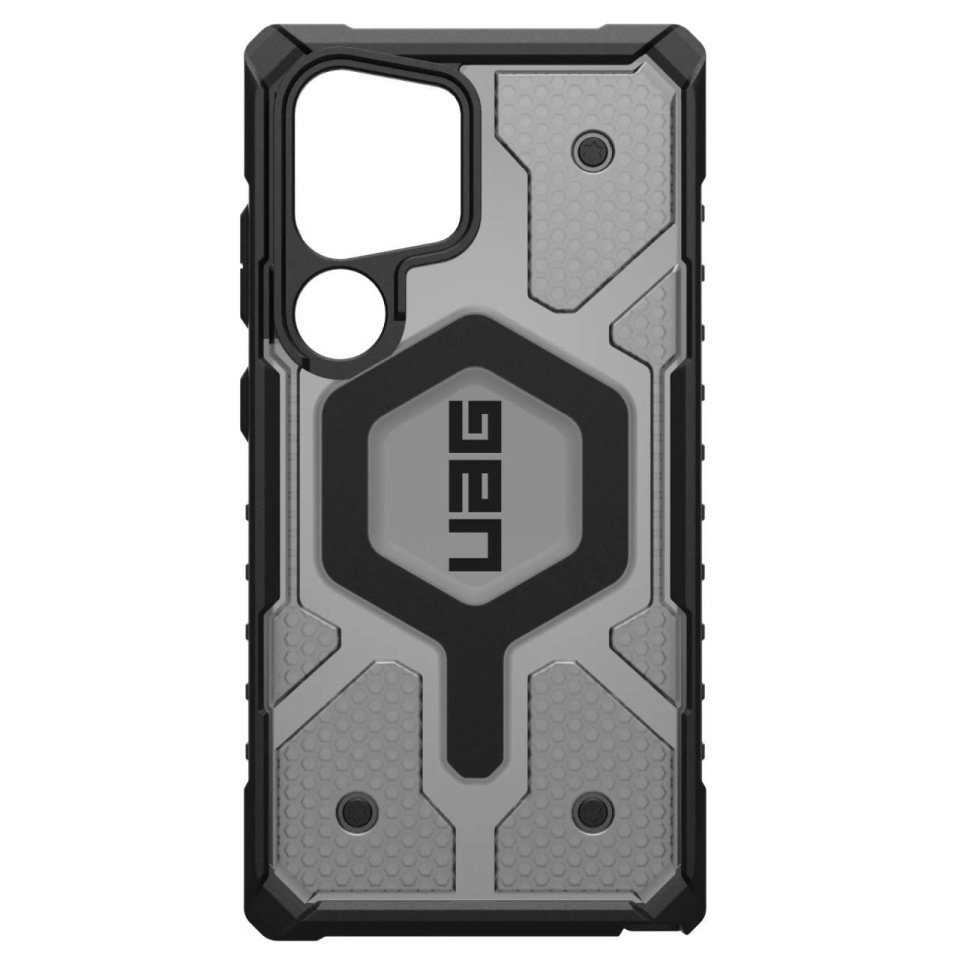 Husa pentru Samsung Galaxy S24 Ultra, Pathfinder Clear MagSafe, UAG - Cenusiu - 2 | YEO