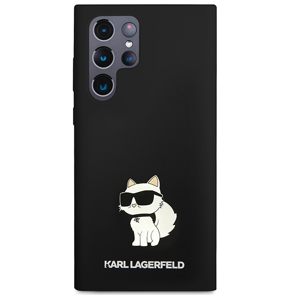 Husa pentru Samsung Galaxy S24 Ultra, Silicone, Karl Lagerfeld, Negru - 2 | YEO