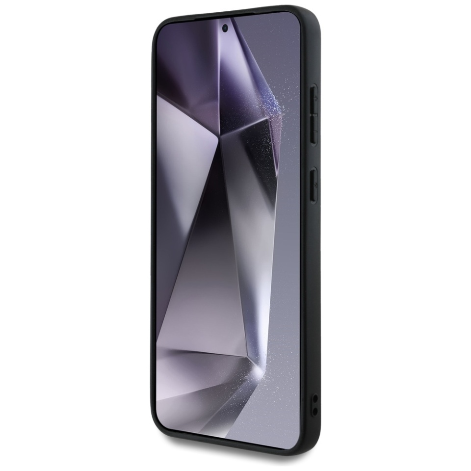 Husa pentru Samsung Galaxy S25, 4G Ring Classic Logo MagSafe, Guess, Negru - 6