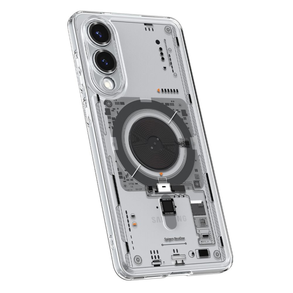 Husa pentru Samsung Galaxy S25 Edge, Ultra Hybrid T MagSafe, Spigen, Coral - 3 | YEO