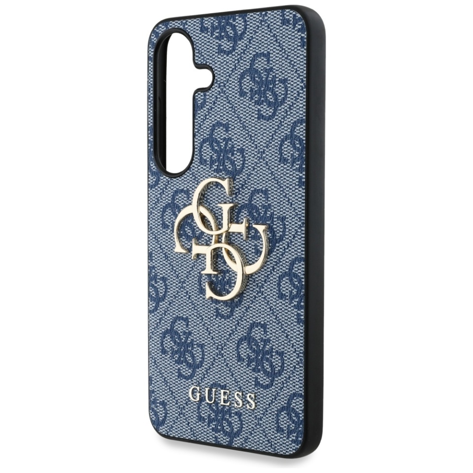Husa pentru Samsung Galaxy S25, Guess Hardcase 4G Big Logo, Protectie Slim, Compatibila, Albastru - 1 | YEO