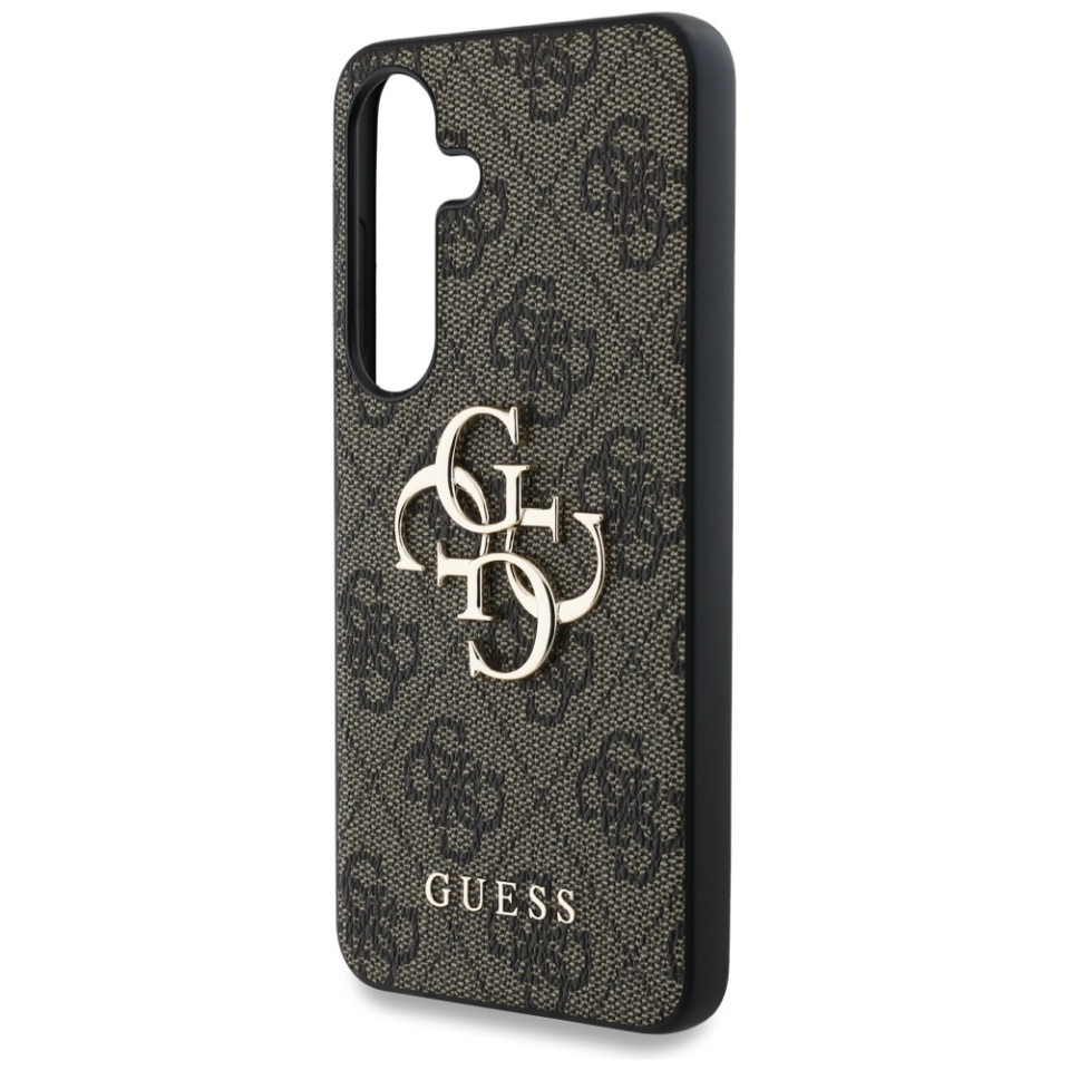 Husa pentru Samsung Galaxy S25, Guess, Hardcase Classic, Maro - 2 | YEO