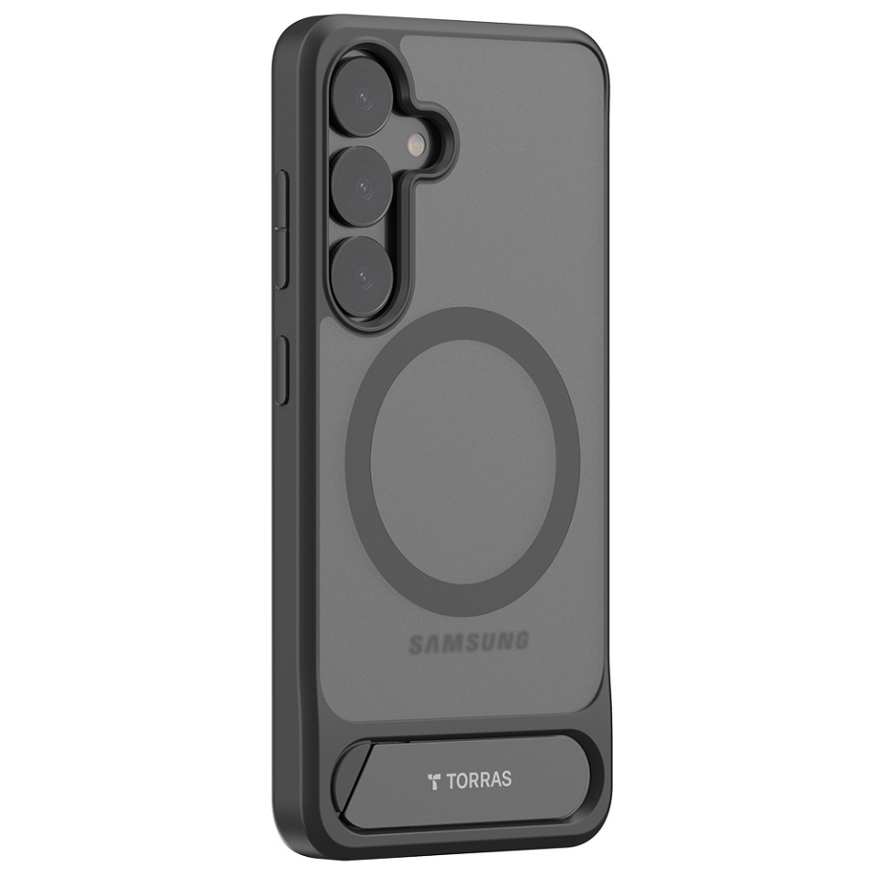 Husa pentru Samsung Galaxy S25 Plus, Torras Pstand MagSafe, Negru - 1 | YEO