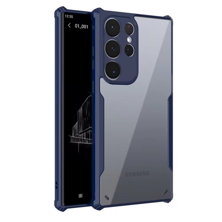 Husa pentru Samsung Galaxy S25 Ultra, anti soc, StealthArmor, Albastru