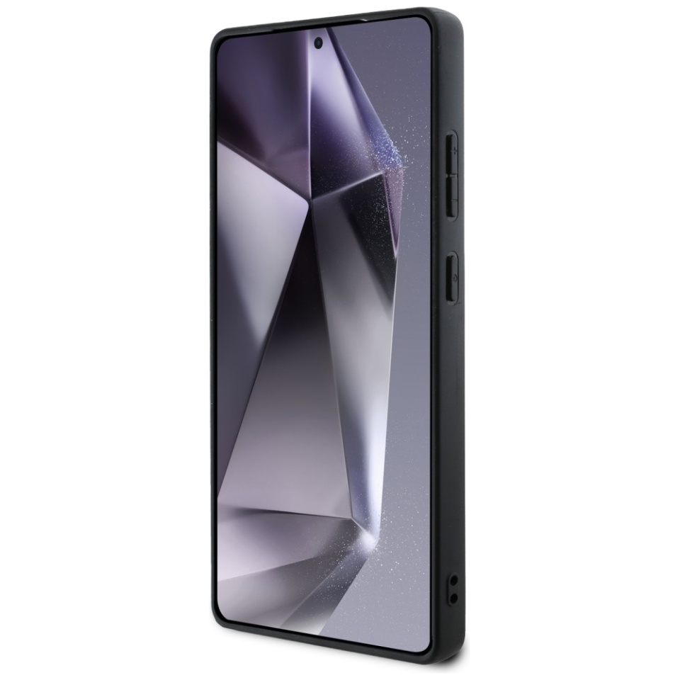 Husa pentru Samsung Galaxy S25 Ultra, Guess, Hardcase Grained Big and Classic, Negru - 5