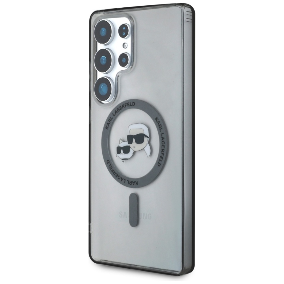 Husa pentru Samsung Galaxy S25 Ultra, Karl Lagerfeld, IML MagSafe, Negru - 3 | YEO