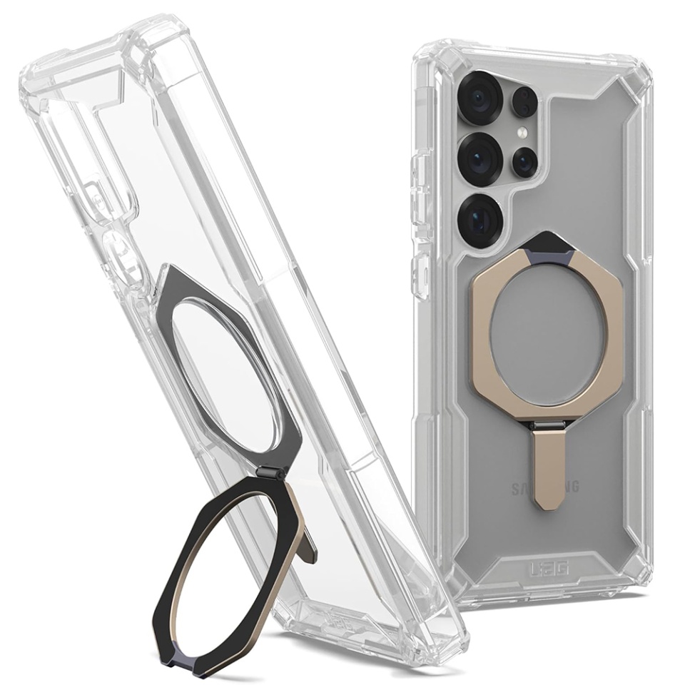 Husa pentru Samsung Galaxy S25 Ultra, Plasma, UAG - Negru/transparenta