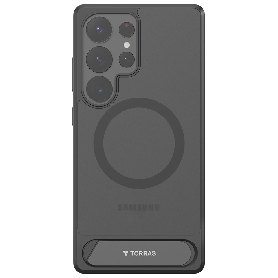Husa pentru Samsung Galaxy S25 Ultra, Torras Pstand MagSafe, Negru - 2 | YEO