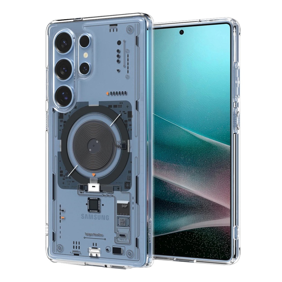 Husa pentru Samsung Galaxy S25 Ultra, Ultra Hybrid T MagSafe, Spigen, Negru - 1 | YEO