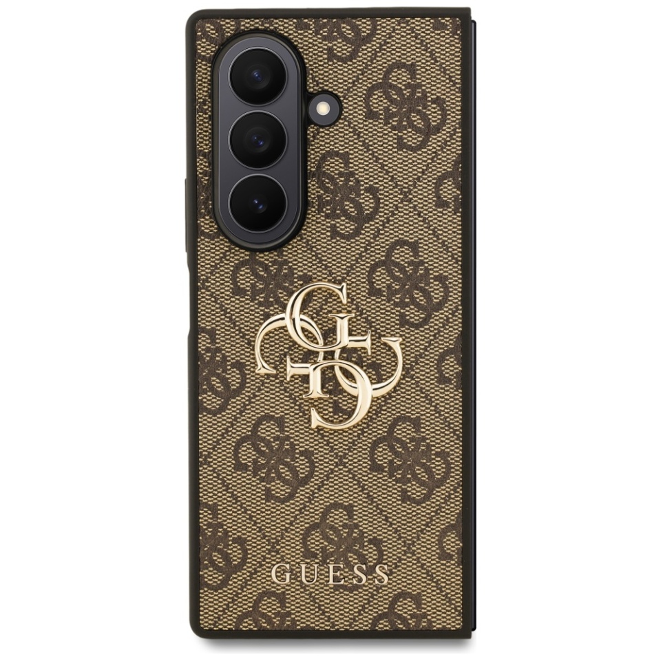 Husa pentru Samsung Galaxy Z Fold7, Guess Hardcase 4G Big Logo, Protectie Slim, Compatibila, Maro - 2 | YEO