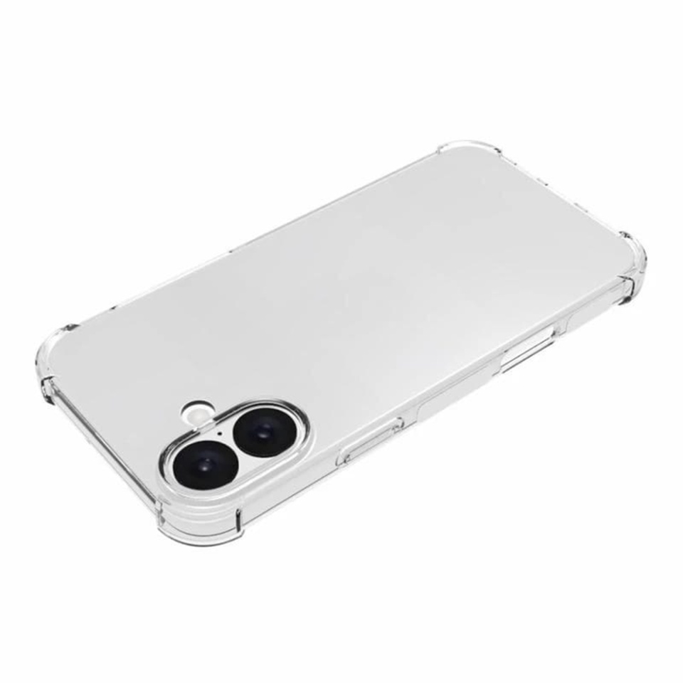 Husa pentru telefon, SKYDDAR INNOVATION, iPhone 16 Plus din silicon slim, anti soc, Shock [protectie camera] cu sticker - Transparenta - 3 | YEO