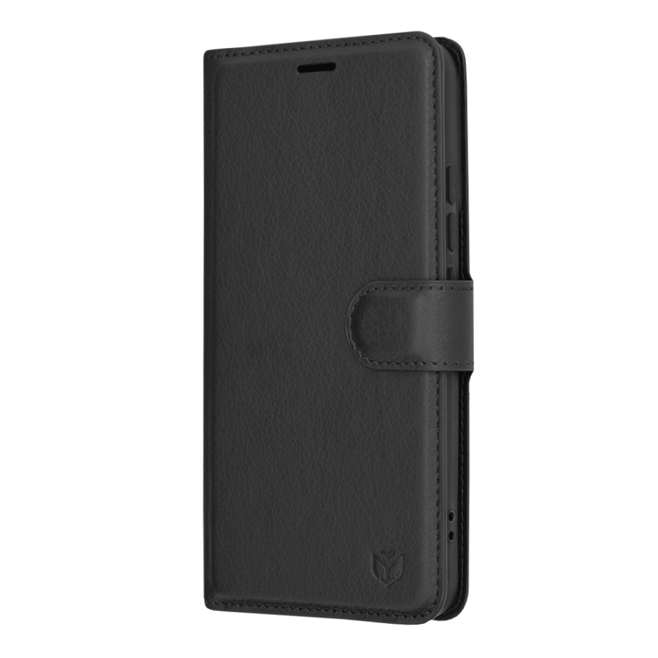 Husa pentru Xiaomi 14 tip Carte, cu Portofel Interior, Finisaje Premium, SKYDDAR Leather Wallet - Negru - 3 | YEO