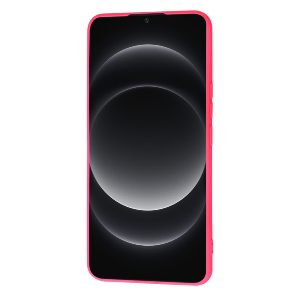 Husa pentru Xiaomi 14 Ultra din Silicon Catifelat, Protectie Premium, Skyddar SoftElegance - Fucsia - 2 | YEO