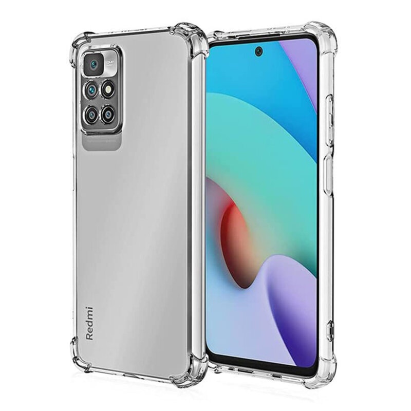 Husa pentru Xiaomi Redmi 10 / Redmi 10 2022 din silicon slim, anti soc, Skyddar Shock - Transparenta