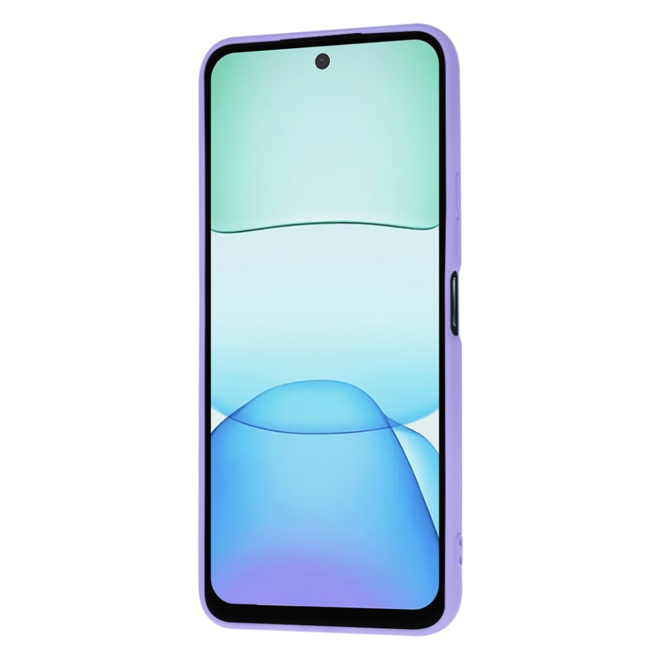 Husa pentru Xiaomi Redmi 13 / Poco M6 4G din Silicon Catifelat, Protectie Premium, Skyddar SoftElegance - Violet - 2 | YEO