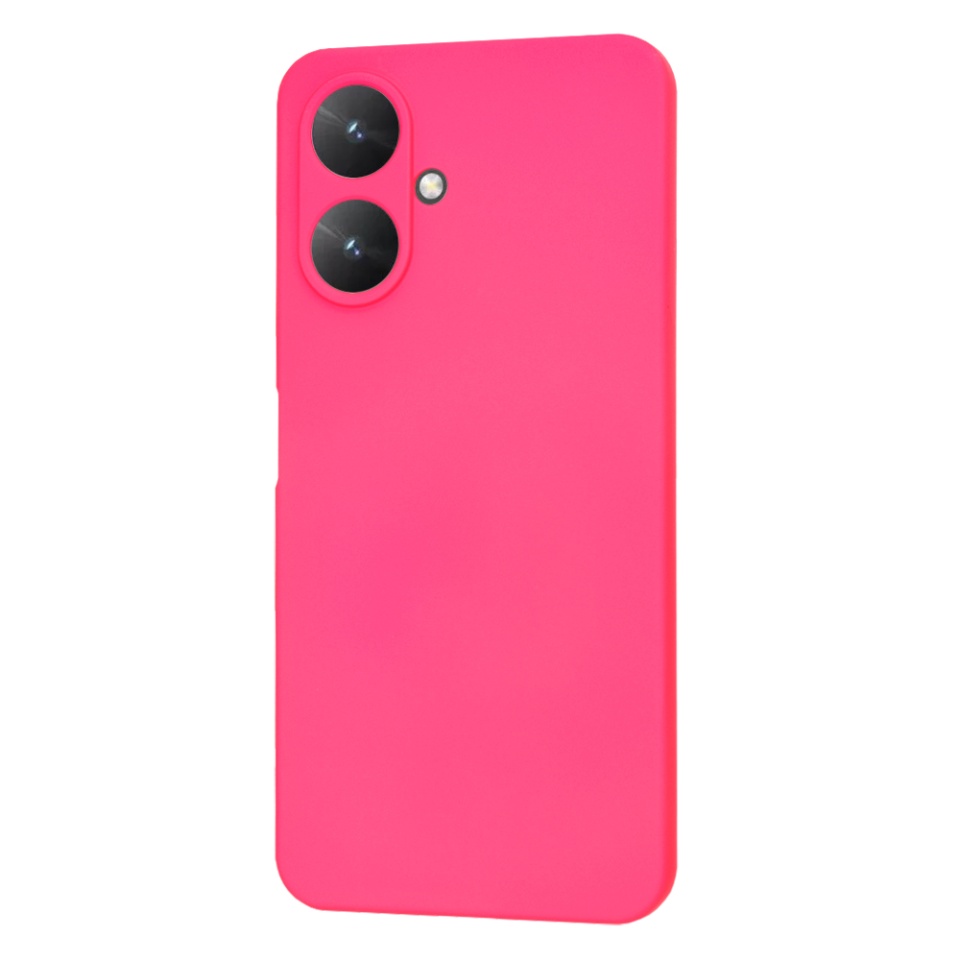 Husa pentru Xiaomi Redmi 13C 5G / Poco M6 din Silicon Catifelat, Protectie Premium, Skyddar SoftElegance - Fucsia - 2 | YEO