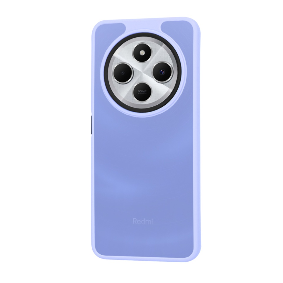 Husa pentru Xiaomi Redmi 14C, ce Absoarbe Cele mai Aspre Socuri, Skyddar Frosted - Mov deschis - 2 | YEO