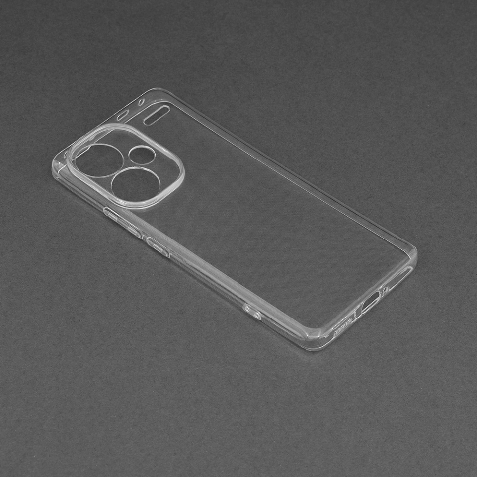 Husa pentru Xiaomi Redmi Note 13 Pro+ 5G, SKYDDAR INNOVATION, ClearGuard, din silicon transparent, set cu sticker, Transparenta - 2 | YEO