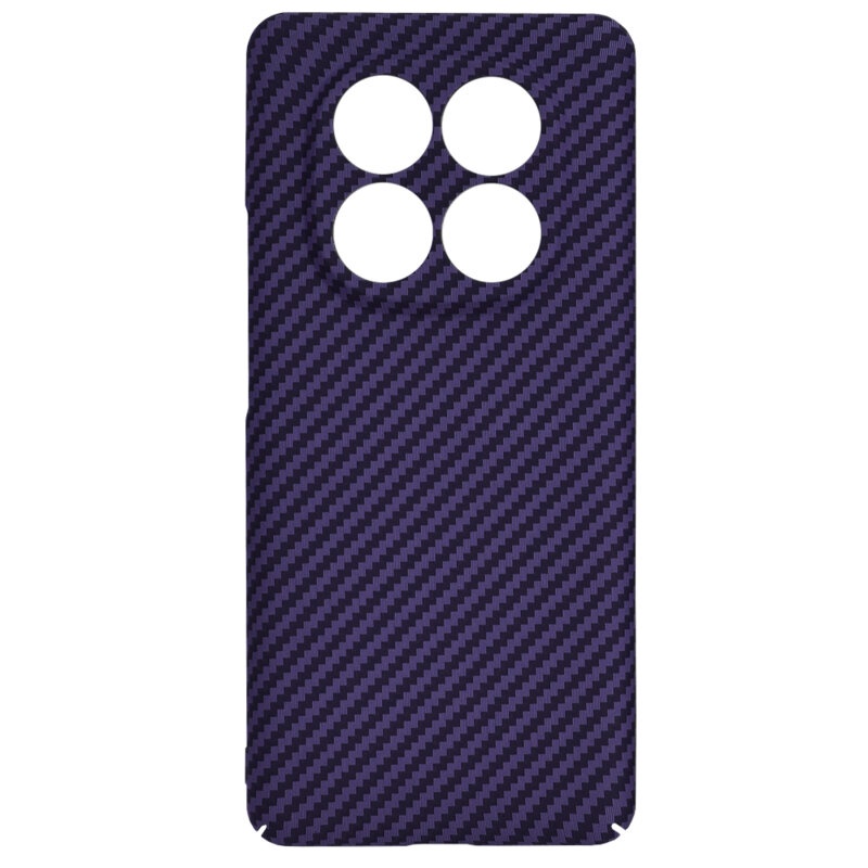 Husa pentru Xiaomi Redmi Note 14 Pro+ 5G, SKYDDAR INNOVATION, Carbonite FiberShell, Mov, set cu sticker - 3 | YEO