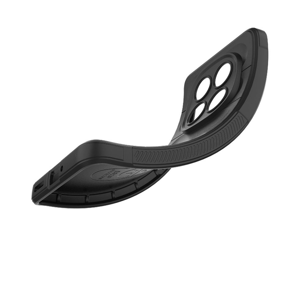 Husa pentru Xiaomi Redmi Note 14 Pro eleganta, din silicon mat, SKDR Vogue - Negru - 3 | YEO