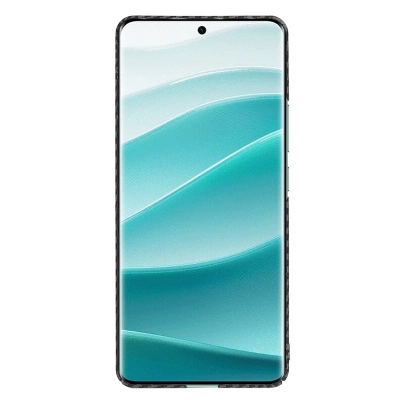 Husa pentru Xiaomi Redmi Note 14 Pro, Finisaj Premium cu Textura de Carbon, Design Elegant, SKDR CarbonFlex - Negru - 2 | YEO