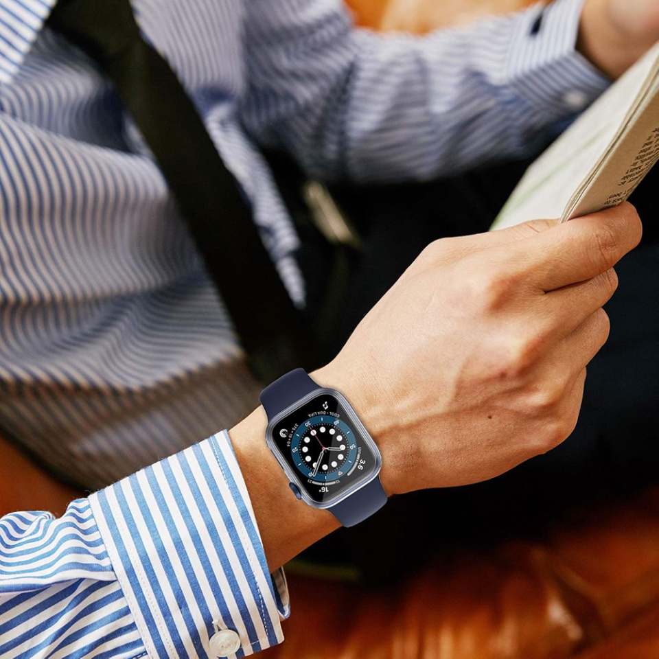 Husa Protectie 360°, Ultra-Subtire, Anti-Soc pentru Honor Watch GS 3, Anti-Soc Full Screen - Negru - 1 | YEO