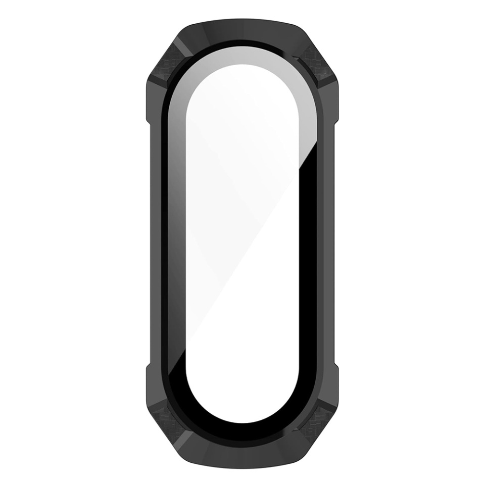 Husa Protectie 360°, Ultra-Subtire, Anti-Soc pentru Xiaomi Smart Band 7 / 7 NFC, Anti-Soc Full Screen - Negru - 1 | YEO