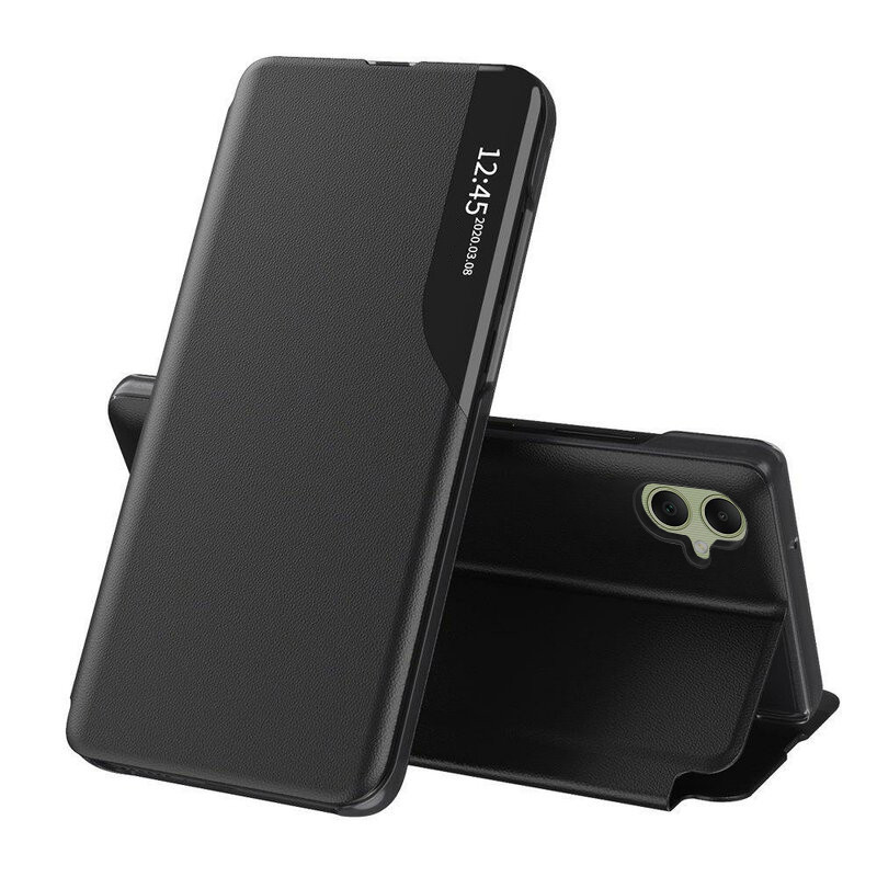 Husa Samsung Galaxy A05 tip carte, Techsuit eFold - Negru