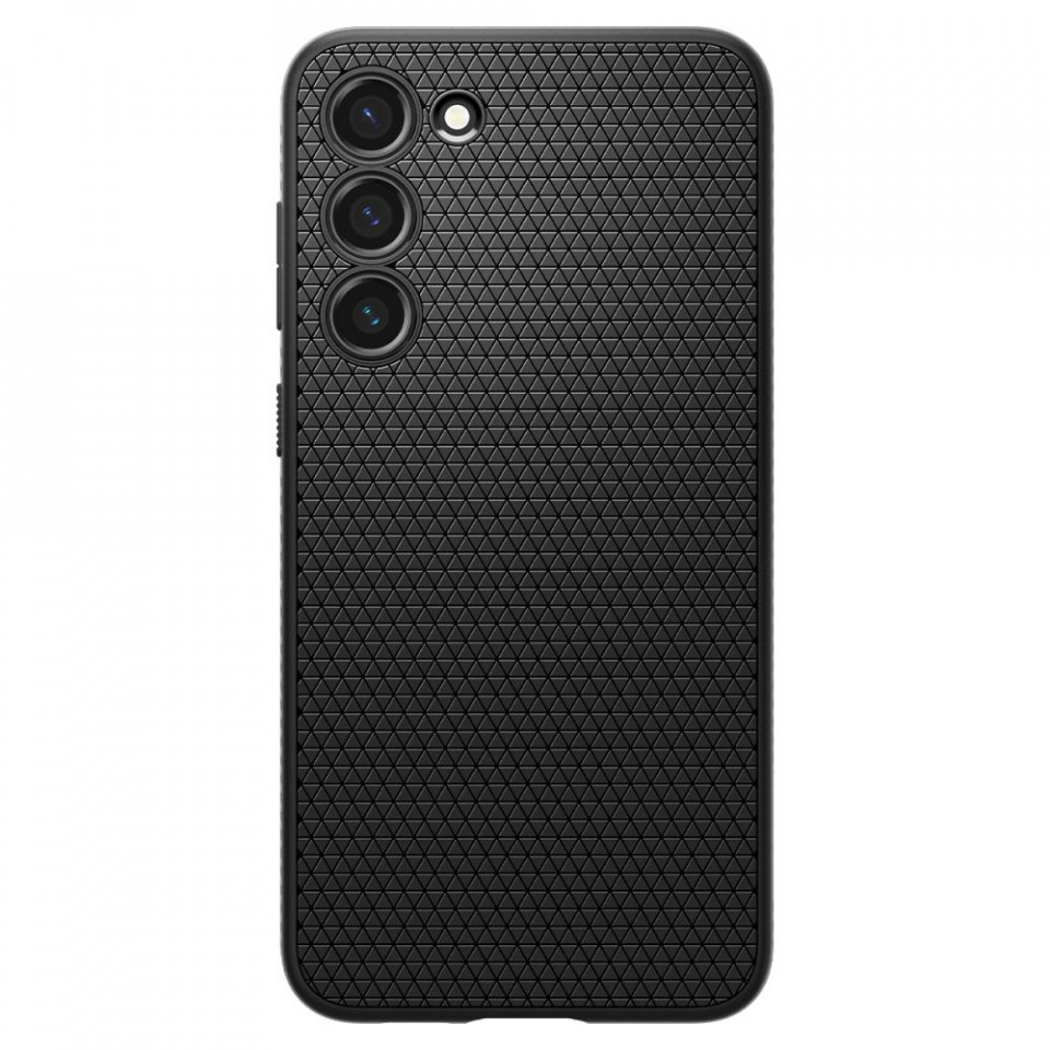 Husa Samsung Galaxy S23, Spigen Liquid Air - Matte Black - 1 | YEO