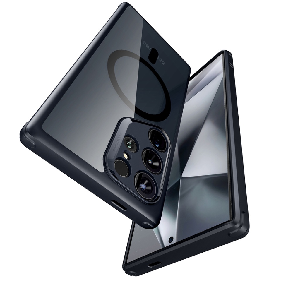 Husa Samsung Galaxy S24 Ultra, Ultra Hybrid Spigen - Negru/transparenta - 2 | YEO