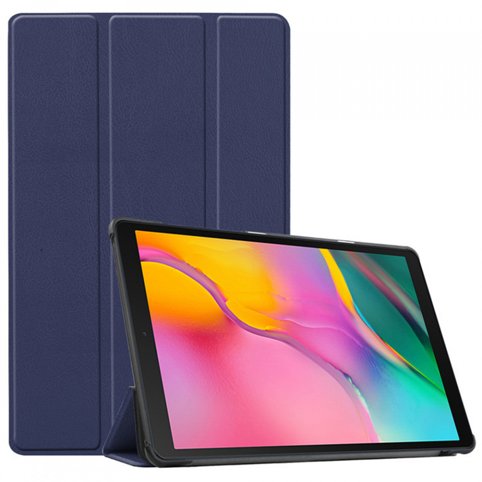 Husa tableta pentru iPad Pro 13 (2024) cu suport Multi-Unghi și functie Sleep/Wake, SKYDDAR FoldVision Colour - Albastru