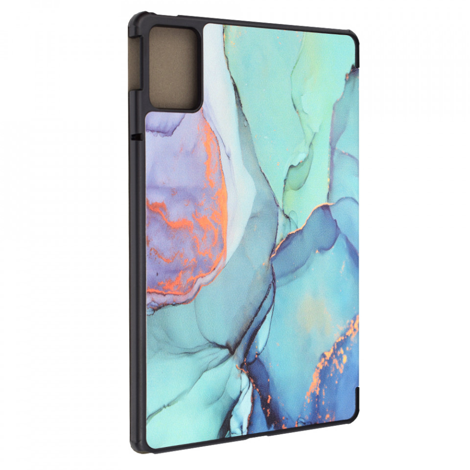 Husa tableta pentru Lenovo Tab M11 cu suport Multi-Unghi și functie Sleep/Wake , SKYDDAR FoldVision Colour - Green time - 2 | YEO