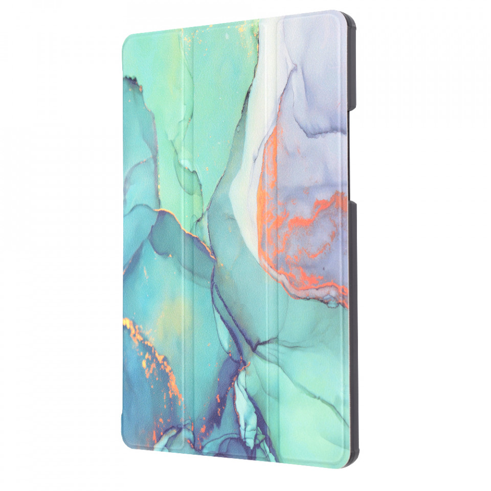 Husa tableta pentru Lenovo Tab M9 9.0 cu suport Multi-Unghi și functie Sleep/Wake , SKYDDAR FoldVision Colour - Green time - 1 | YEO