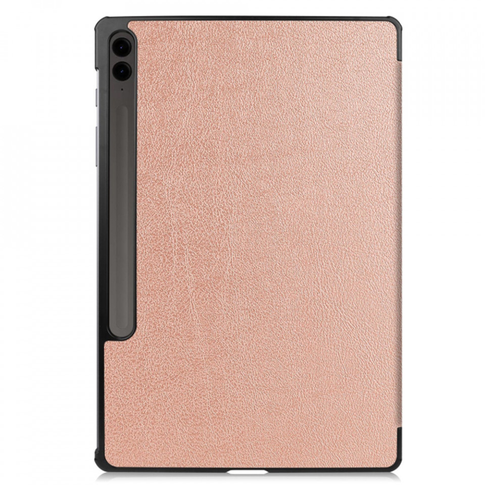 Husa tableta pentru Samsung Galaxy Tab S9 Plus / Galaxy Tab S9 FE Plus cu suport Multi-Unghi și functie Sleep/Wake , SKYDDAR FoldVision - Roz - 2 | YEO