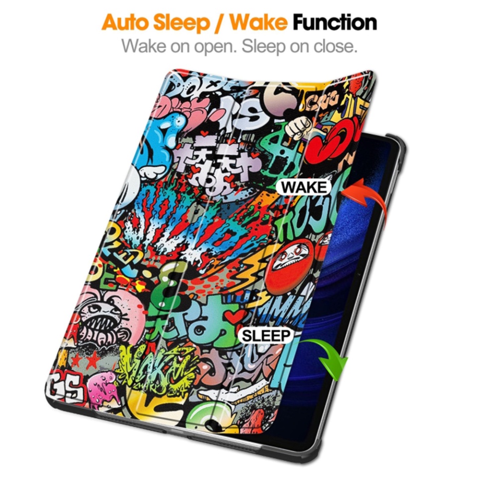 Husa tableta pentru Xiaomi Pad 6S Pro 12.4 cu suport Multi-Unghi și functie Sleep/Wake, SKYDDAR FoldVision - Urban vibe - 3 | YEO