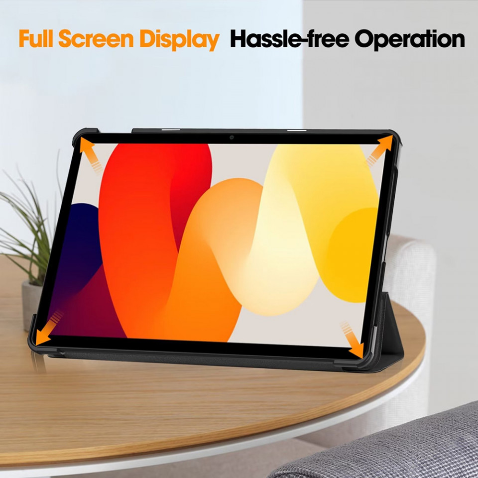 Husa tableta pentru Xiaomi Redmi Pad SE cu suport Multi-Unghi și functie Sleep/Wake , SKYDDAR FoldVision Colour - Urban vibe - 3 | YEO